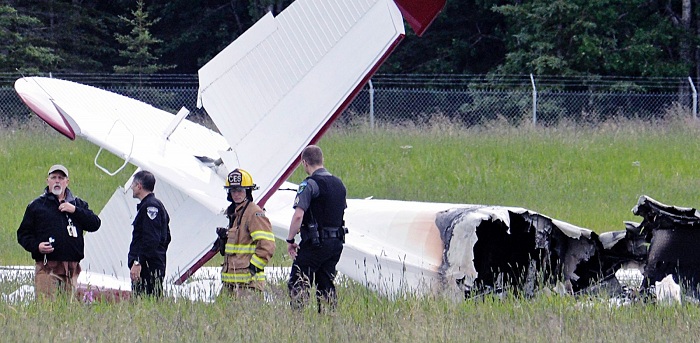 No survivors found after plane crashes in Alaska